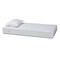 Baxton Studio Alya Traditional Farmhouse White Finished Wood Twin Size Trundle 168-10831 - alternate 1